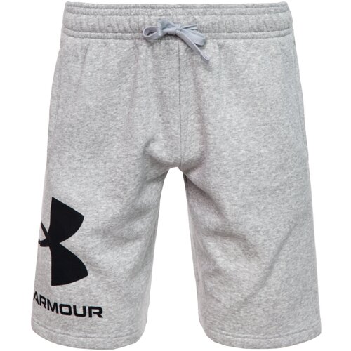 Шорты  для фитнеса Under Armour Rival Fleece Big Logo, серый