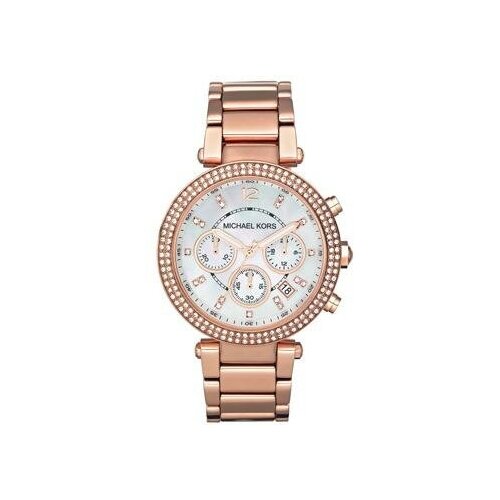 Наручные часы MICHAEL KORS Parker Часы женские Michael kors MK5491, розовый, золотой (розовый/серебристый/золотой/золотистый)