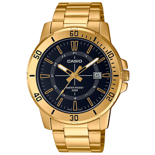 Наручные часы CASIO Collection Casio MTP-VD01G-1C, золотой (золотой/золотистый) - изображение №1
