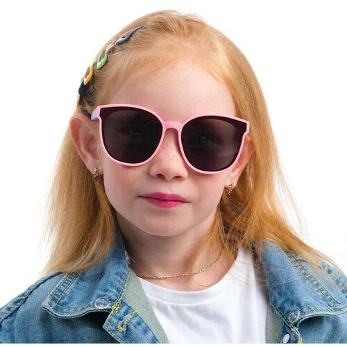 Солнцезащитные очки Onesun, розовый - изображение №1