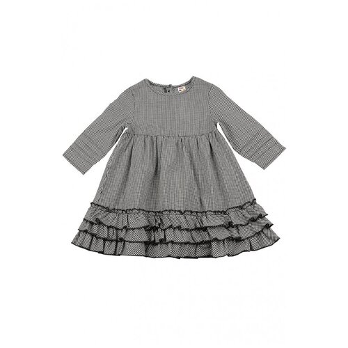 Платье Mini Maxi, хлопок, черный - изображение №1
