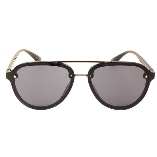 Солнцезащитные очки Keluona, черный (серый/черный)