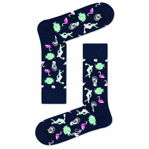 Носки Happy Socks, синий (синий/тёмно-синий)