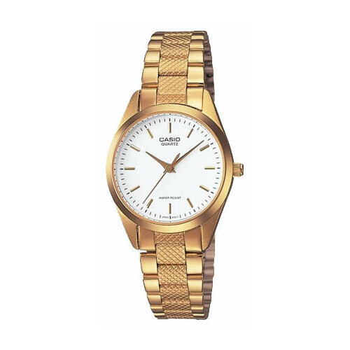 Наручные часы CASIO Collection LTP-1274G-7A, золотой, белый (белый/золотой/золотистый)