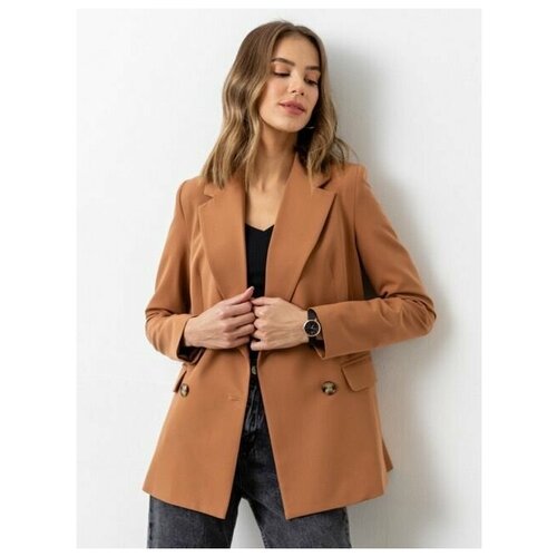 Пиджак VIAVILLE, коричневый (коричневый/песочный) - изображение №1