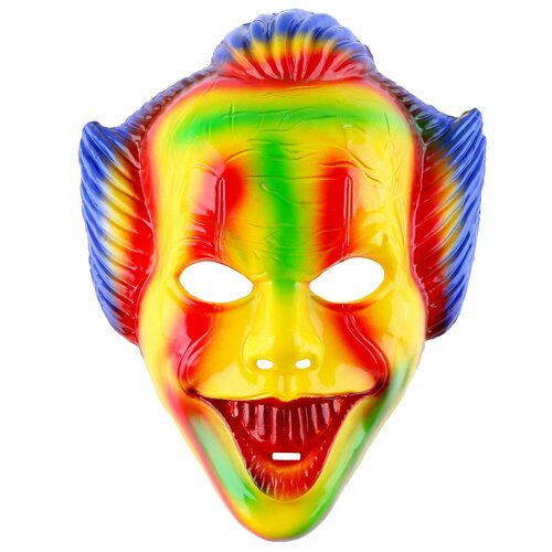 Карнавальная маска "Злодей" (разноцветный/мультицвет)