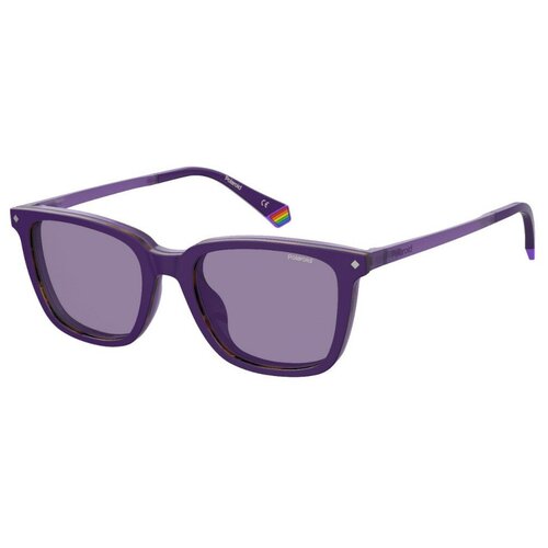 Солнцезащитные очки Polaroid, фиолетовый - изображение №1