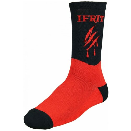 Носки IFRIT, черный, красный (черный/красный) - изображение №1