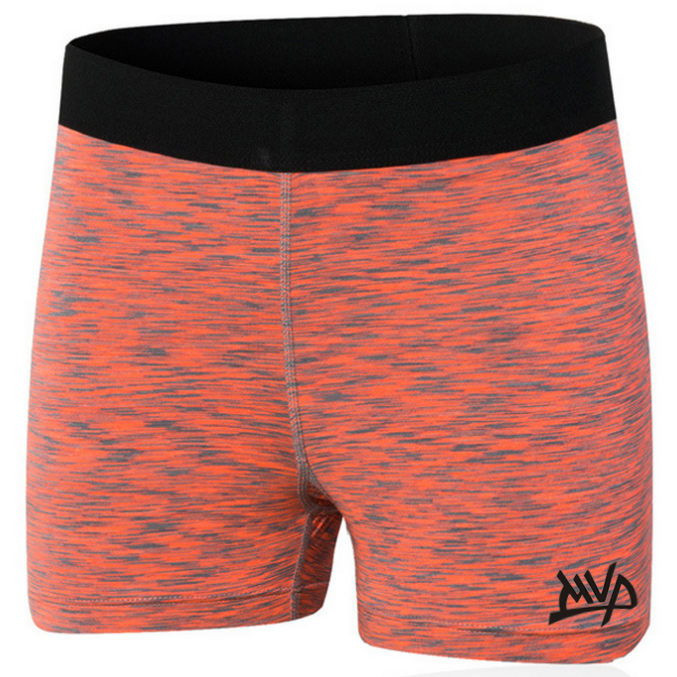 Женские компрессионные шорты MVP Sport Shorts Women (оранжевый) - изображение №1