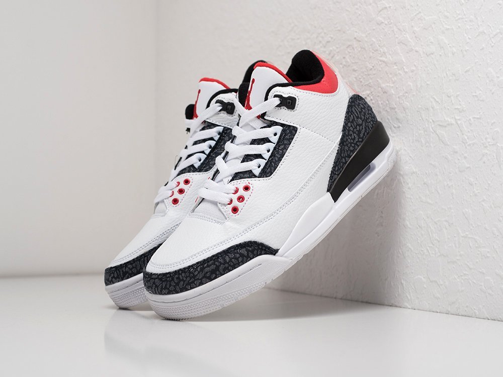 Кроссовки Nike Air Jordan 3 (белый) - изображение №1