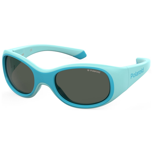 Солнцезащитные очки Polaroid PLD 8038/S MVU M9, голубой - изображение №1