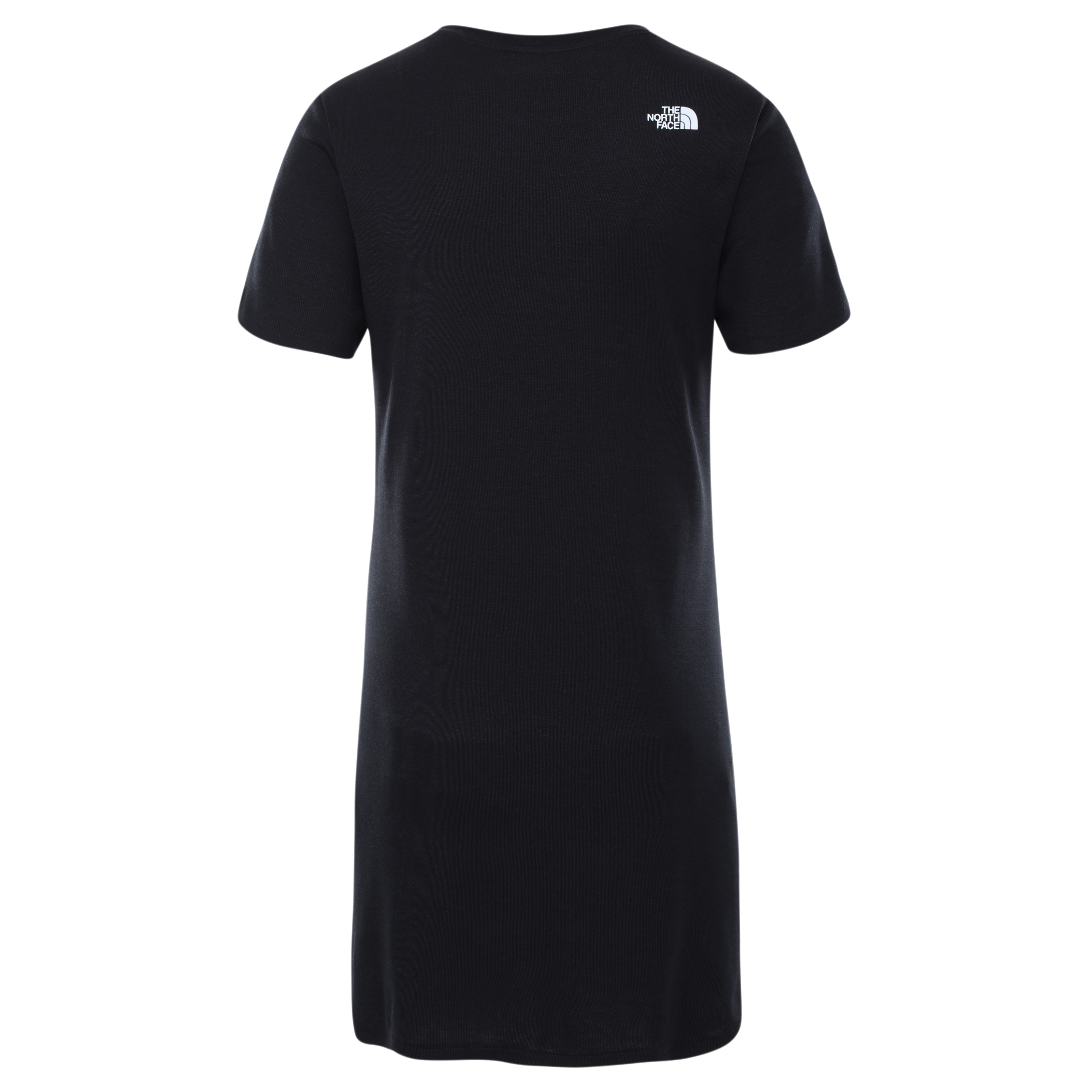 Женское платье-футболка Simple Dome (черный) - изображение №1