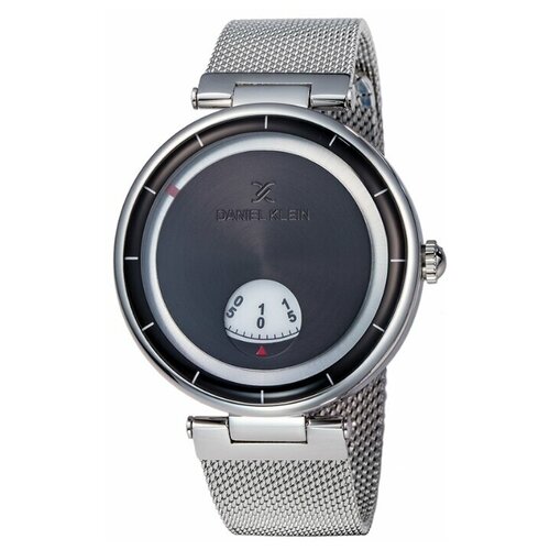 Наручные часы Daniel Klein 11973-3, серебряный, черный (черный/серебристый)