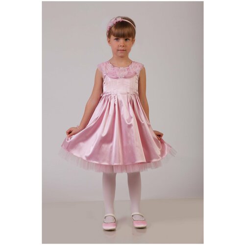 Платье Инфанта, розовый - изображение №1
