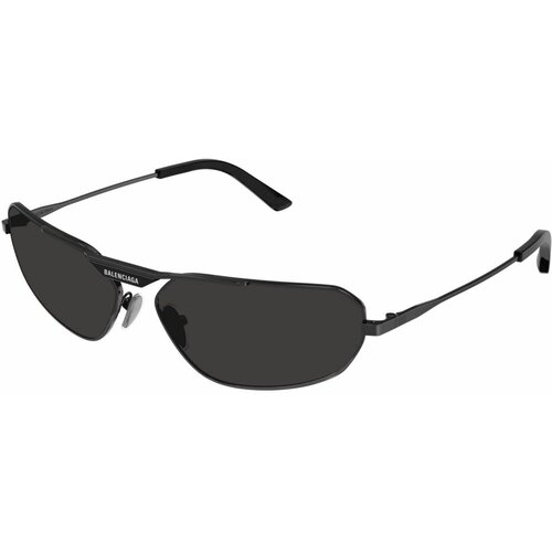 Солнцезащитные очки BALENCIAGA BB0245S 001, черный - изображение №1