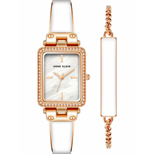 Наручные часы ANNE KLEIN Наручные часы Anne Klein 3898, золотой, белый (белый/золотистый)