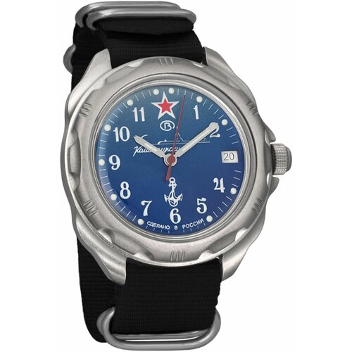 Наручные часы Восток Командирские Мужские наручные часы Восток Командирские 216289, черный, серый (серый/черный)