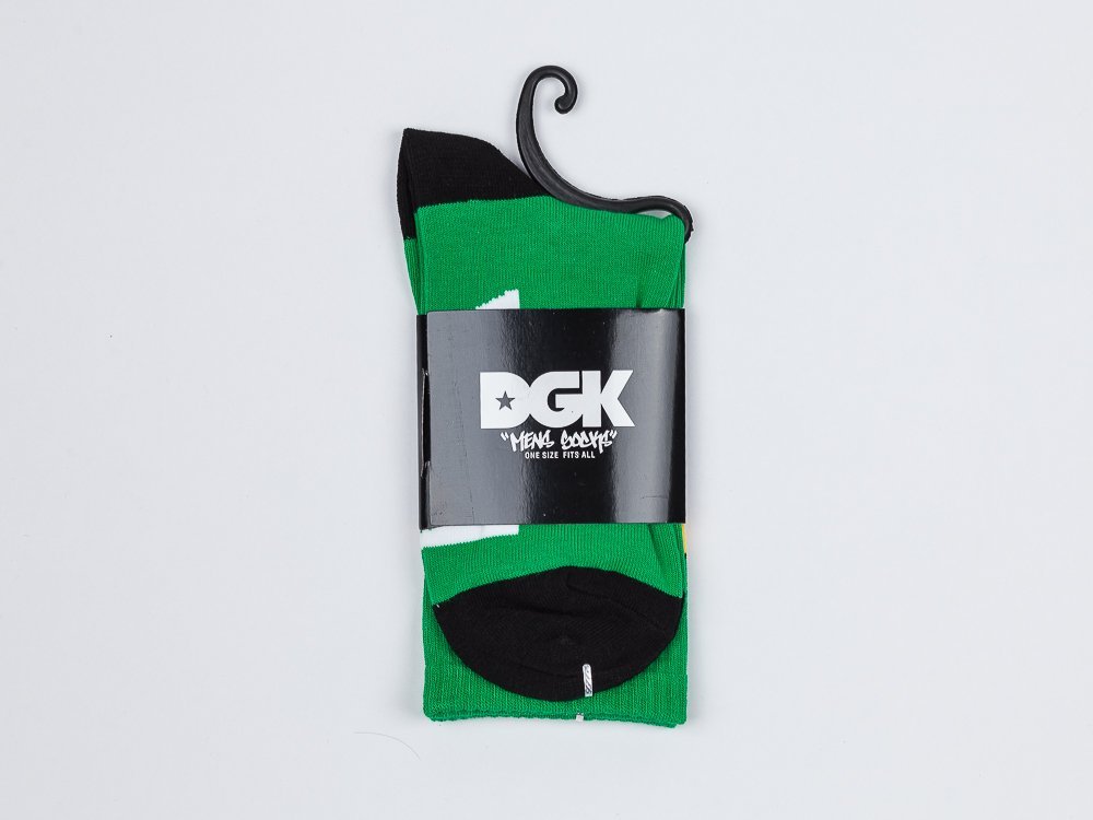Носки длинные DGK (зеленый) - изображение №1