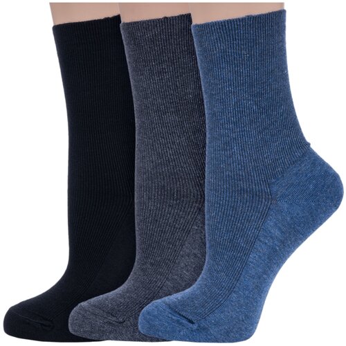 Носки Dr. Feet, 3 пары, мультиколор (разноцветный/мультицвет)