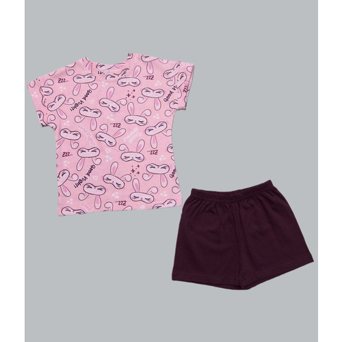 Пижама Светлячок-С, розовый, фиолетовый (розовый/фиолетовый)