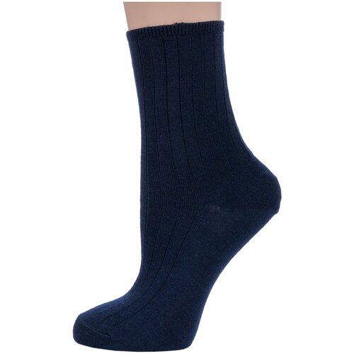 Носки Dr. Feet, синий (синий/тёмно-синий) - изображение №1