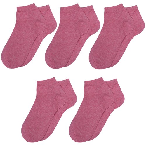 Носки RuSocks, 5 пар, розовый (розовый/ярко-розовый)