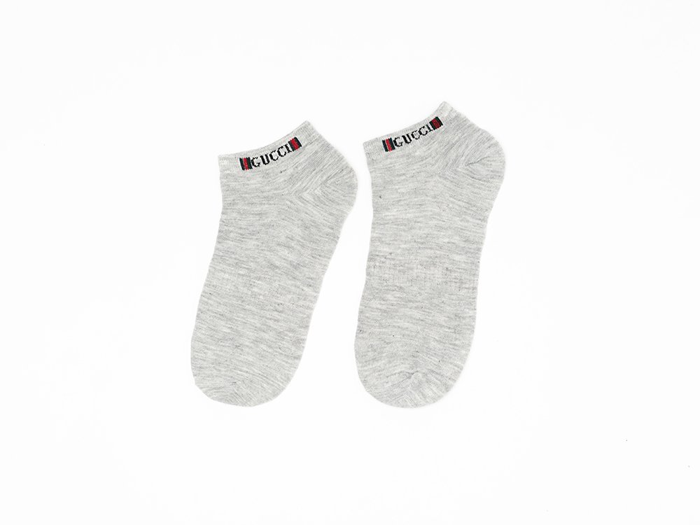 Носки короткие Gucci (серый) - изображение №1
