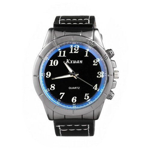 Наручные часы Romanoff Часы наручные мужские "KX - мужская классика", d=4.2 см, микс, мультиколор (черный/мультицвет)