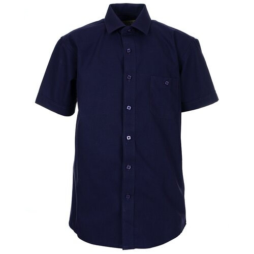 Школьная рубашка Tsarevich, фиолетовый, синий (синий/фиолетовый/сиреневый)