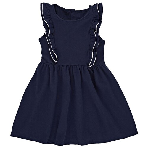 Платье Mini Maxi, хлопок, трикотаж, синий