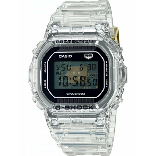 Наручные часы CASIO G-Shock Наручные часы Casio DW-5040RX-7ER, бесцветный (бесцветный/прозрачный)