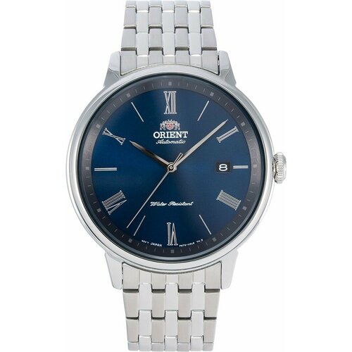 Наручные часы ORIENT Часы наручные ORIENT RA-AC0J03L10B Гарантия 2 года, серебряный, черный (серый/черный/серебристый)