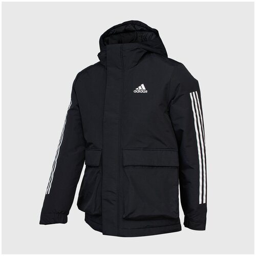 Куртка adidas Куртка утепленная Adidas Hooded GT1688, черный