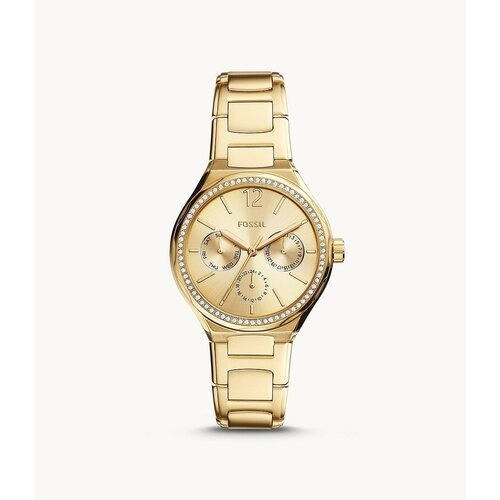 Наручные часы FOSSIL Часы наручные FOSSIL BQ3722 Гарантия 2 года, желтый, золотой (желтый/золотой/золотистый)
