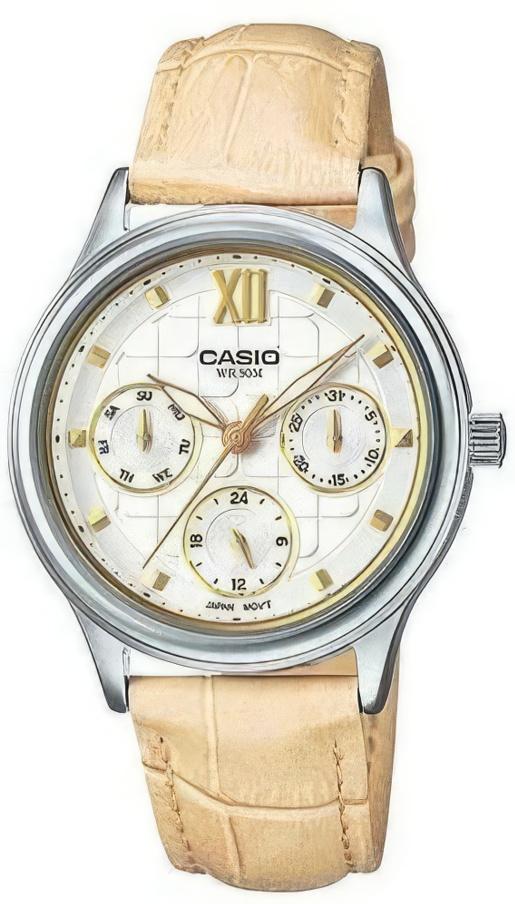 Наручные часы CASIO Casio LTP-E306L-7B, белый