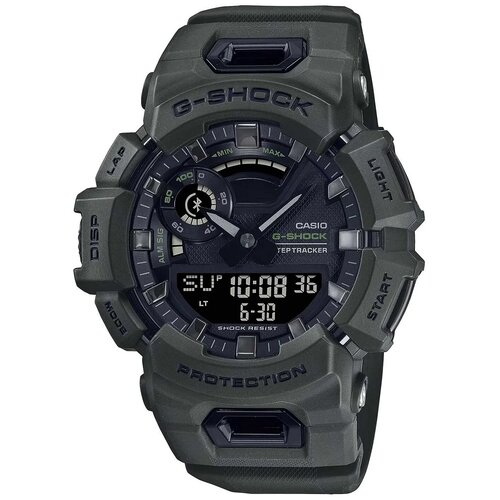 Наручные часы CASIO G-Shock Наручные часы Casio GBA-900UU-3A, черный, хаки (черный/зеленый/хаки) - изображение №1