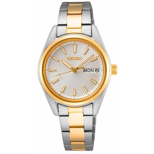 Наручные часы SEIKO Женские наручные часы SUR454P1, серебряный (серебристый)