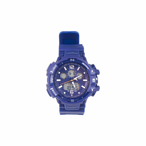 Наручные часы Goodyear Часы Goodyear - противоударные и водостойкие часы с хронографом, синий