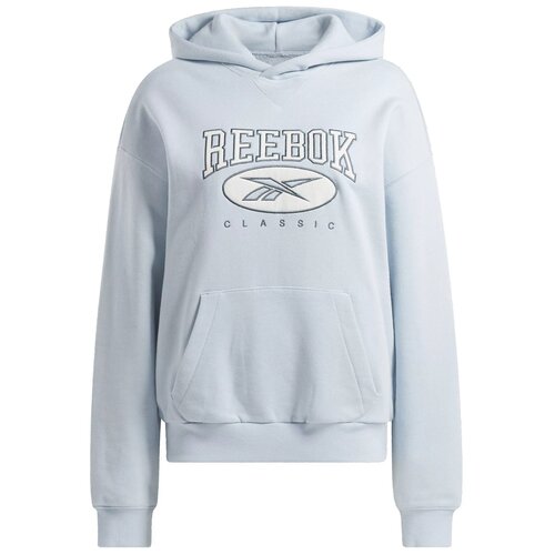 Худи Reebok REEBOK CL AE BIG LOGO FT HOODIE, голубой