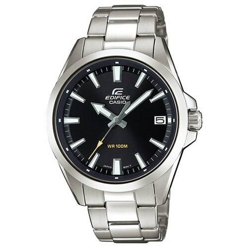 Наручные часы CASIO EFV-100D-1A, черный, серебряный (черный/серебристый)