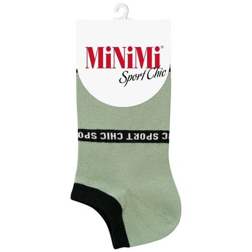 Женские носки MiNiMi укороченные, зеленый
