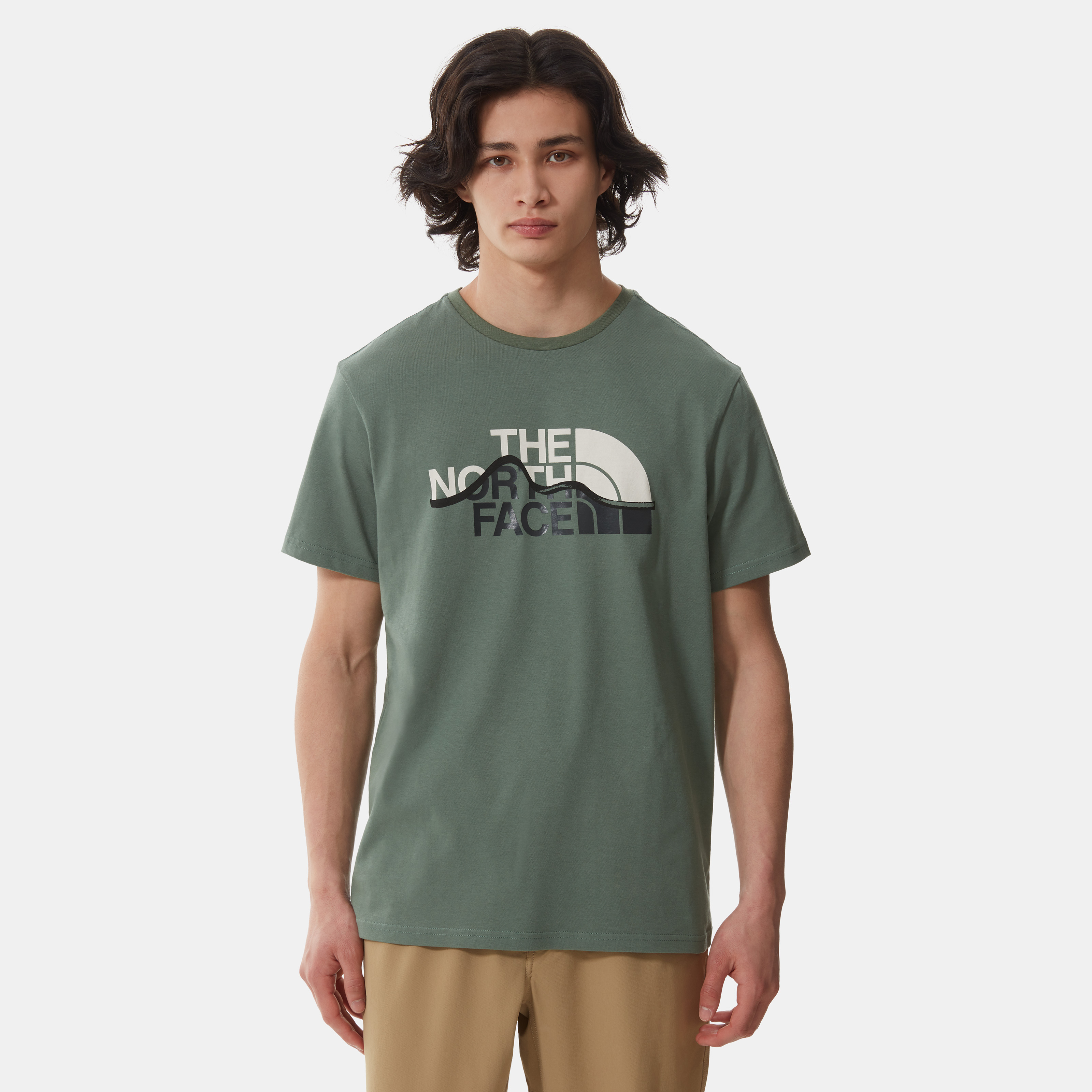 Мужская футболка Mountain Line - изображение №1