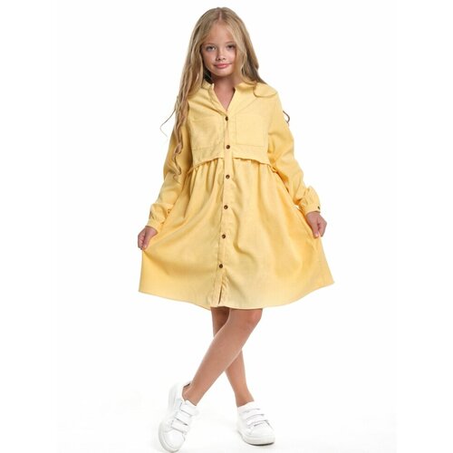 Платье Mini Maxi, коричневый (коричневый/розовый/желтый/бирюзовый)
