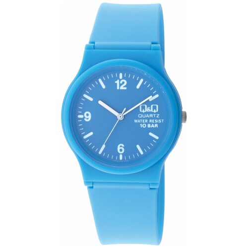 Наручные часы Q&Q Superior VP46 J014, мультиколор, голубой (голубой/мультицвет)
