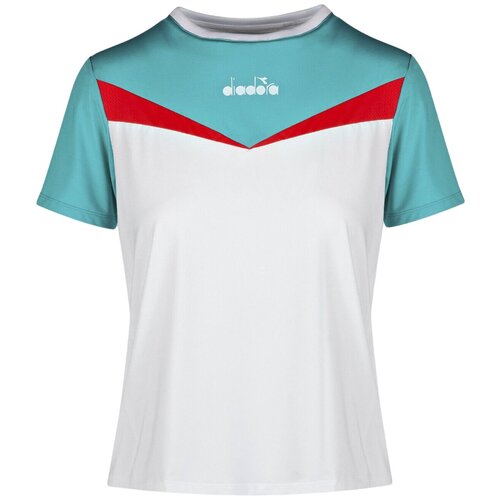 Теннисная футболка Diadora, белый - изображение №1
