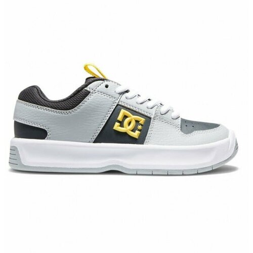 Кеды DC Shoes, натуральная кожа,5, серый - изображение №1