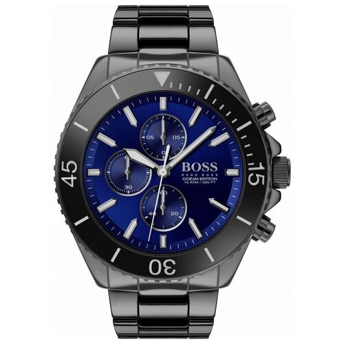 Наручные часы BOSS Hugo Boss HB1513743, черный, серый (серый/черный/мультицвет)