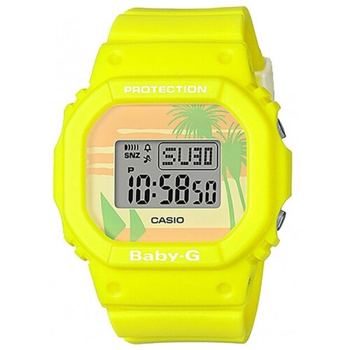 Наручные часы CASIO Baby-G Наручные часы Casio Baby-G BGD-560, желтый (желтый/белый)