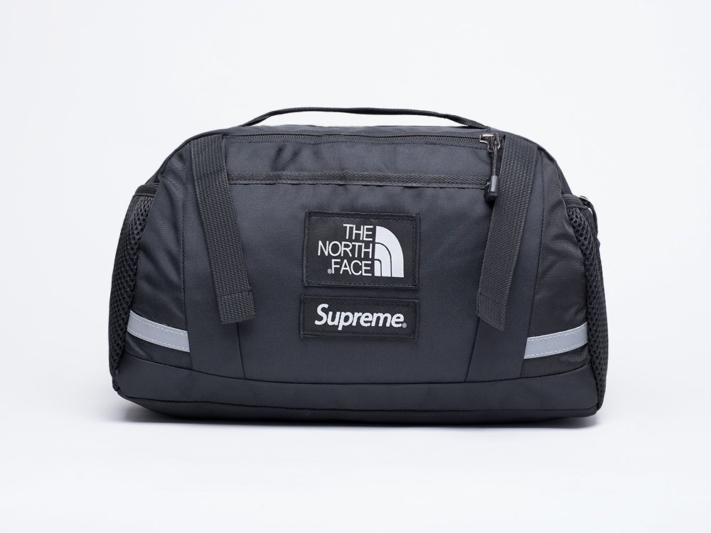 Поясная сумка Supreme x The North Face (черный) - изображение №1