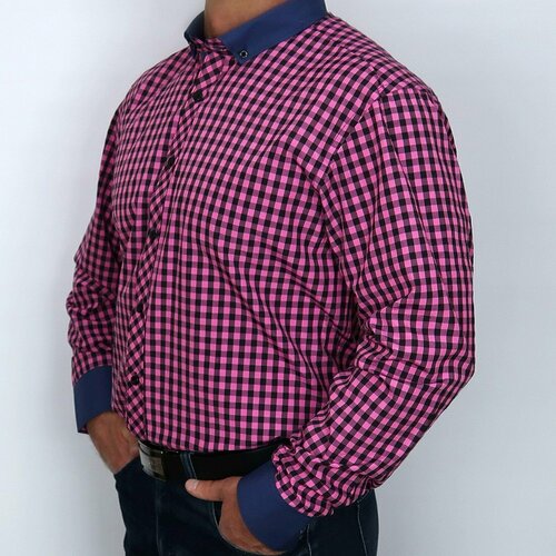 Рубашка Palmary Leading, мультиколор (мультицвет/черный/розовый)